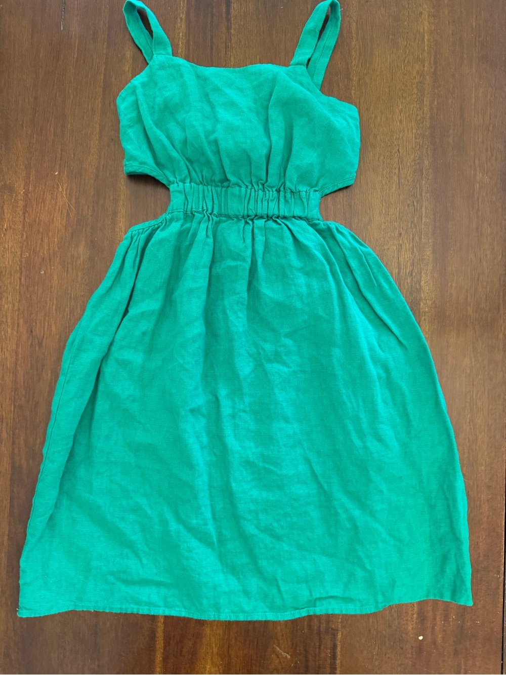 Zara Green Sleeveless Dress